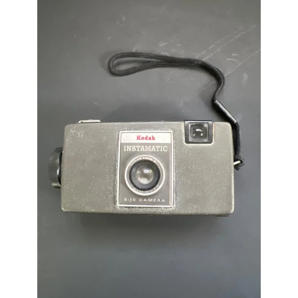 Kodak Instamatic 8-10 Vintage Camera With Black Strap